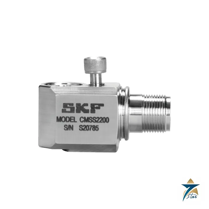 SKF CMSS 2200 Industrial Accelerometer, Side Exit SKF CMSS 2200 Industrial Accelerometer, Side Exit Supplied by Seven Star LLC