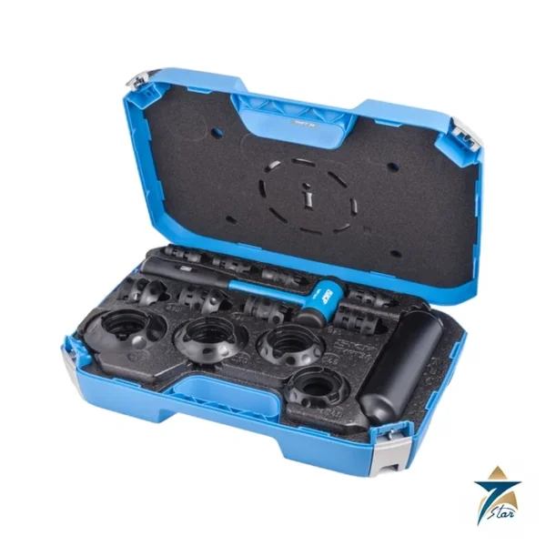 SKF TMFT 36 bearing fitting tool kit in carrying case