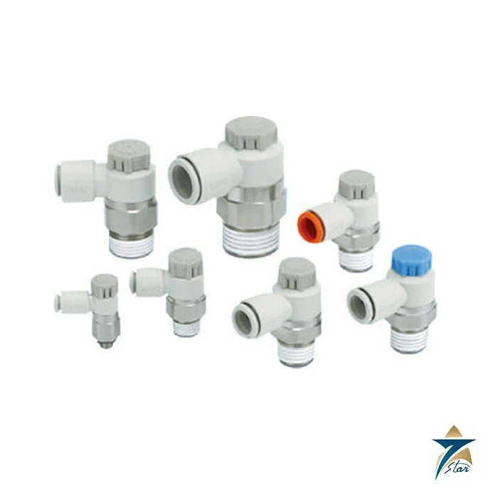 SMC AS2201F-01-06 Speed Controller 6 mm Tube, R1/8 SMC AS2201F-01-06 Speed Controller 6 mm Tube, R1/8