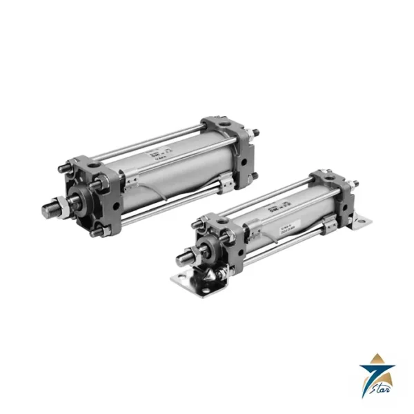 SMC CA2 series tie-rod air cylinders (catalogue photo)