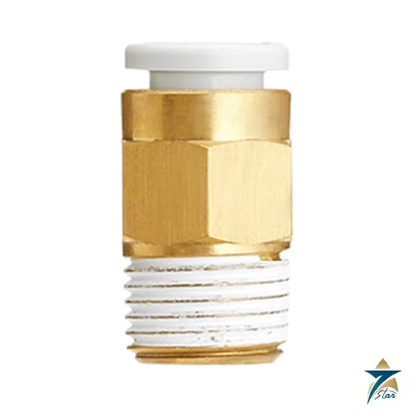 SMC KQ2H06-01S One-touch Male Connector 6 mm, R1/8