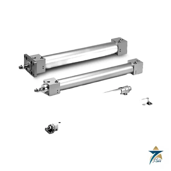 SMC RHC series high power cylinders (catalogue family photo)