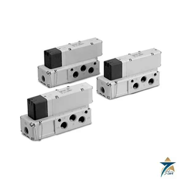 SMC VQC4101-5 Plug-in 5-Port Solenoid Valve VQC4000