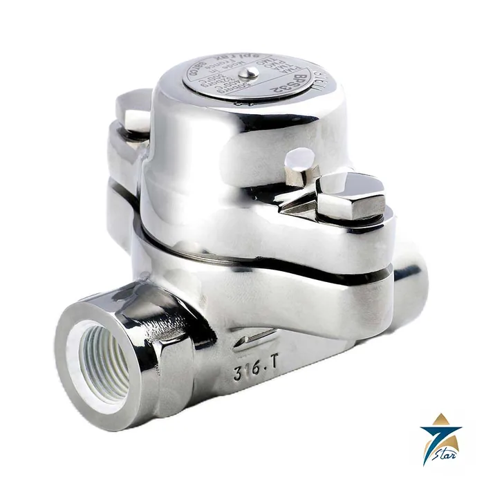 Spirax Sarco BPS32 stainless steel balanced pressure thermostatic steam trap with screwed connection