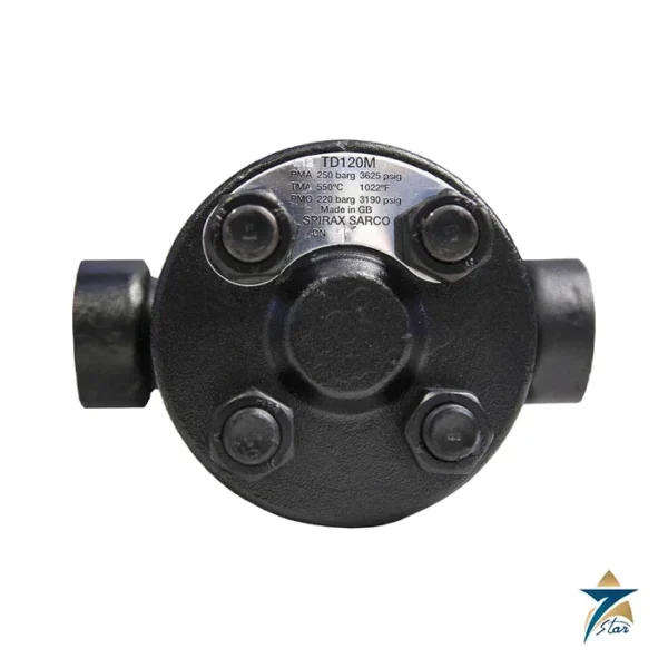 Spirax Sarco TD120M high pressure thermodynamic steam trap, top view