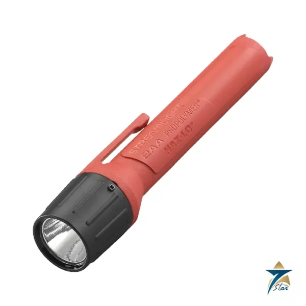 Streamlight 2AA ProPolymer HAZ-LO ATEX orange flashlight