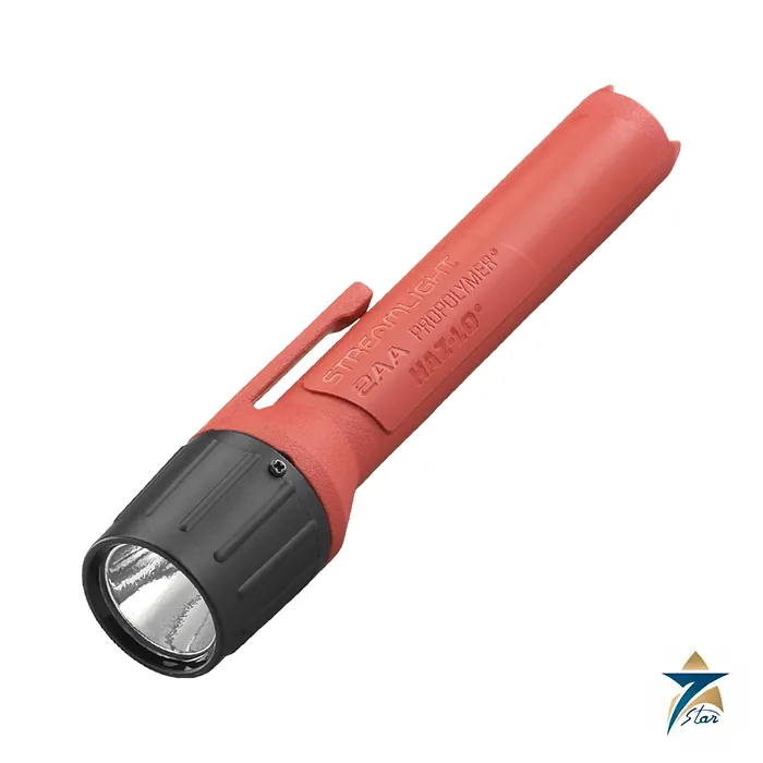Streamlight 2AA ProPolymer HAZ-LO ATEX orange flashlight Streamlight 2AA ProPolymer HAZ-LO ATEX orange flashlight