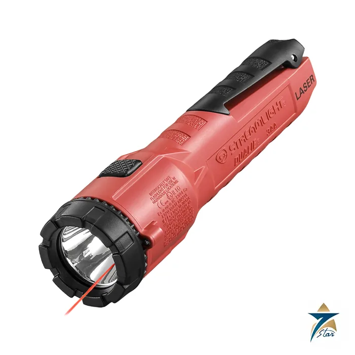 Streamlight Dualie 3AA Laser ATEX flashlight with red laser Streamlight Dualie 3AA Laser ATEX flashlight with red laser