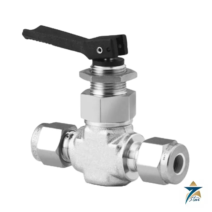 Swagelok SS-1GS4 Toggle Valve, 1/4 in. Tube Fitting, 0.20 Cv Swagelok SS-1GS4 316 stainless steel toggle valve with nylon toggle handle, 1/4 in. Swagelok tube fitting ends
