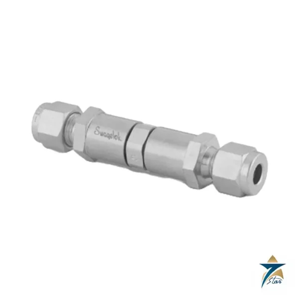 Swagelok SS-4CA-3 adjustable stainless steel check valve