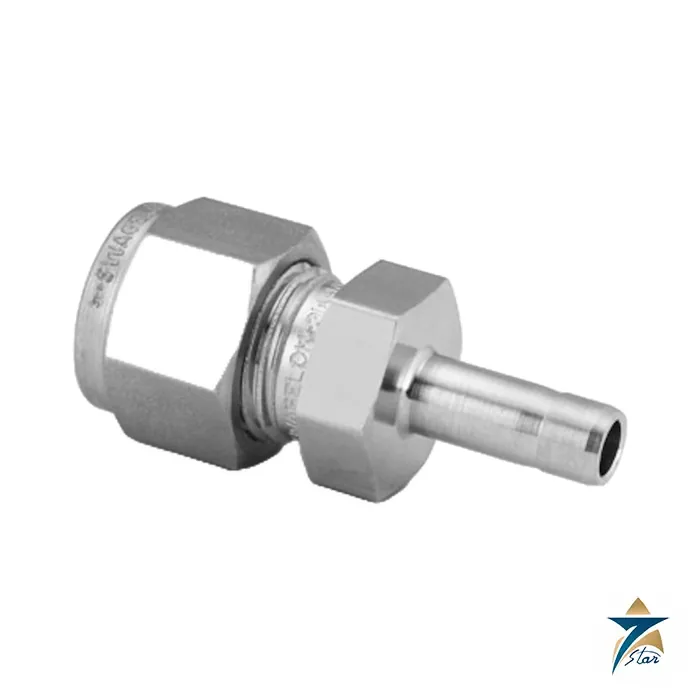 Swagelok SS-600-R-4 Tube Reducer, 3/8 in. x 1/4 in. Tube OD Swagelok SS-600-R-4 316 stainless steel reducer, 3/8 in. tube fitting end with 1/4 in. tube stub
