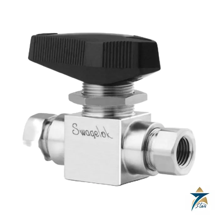 Swagelok SS-83KF4 Trunnion Ball Valve, 1/4 in. FNPT, PCTFE Seats Swagelok SS-83KF4 316 stainless steel 83 series trunnion ball valve, 1/4 in. female NPT