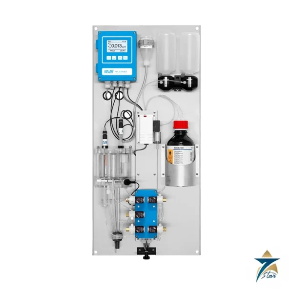 Swan AMI Soditrace sodium analyzer on stainless steel panel