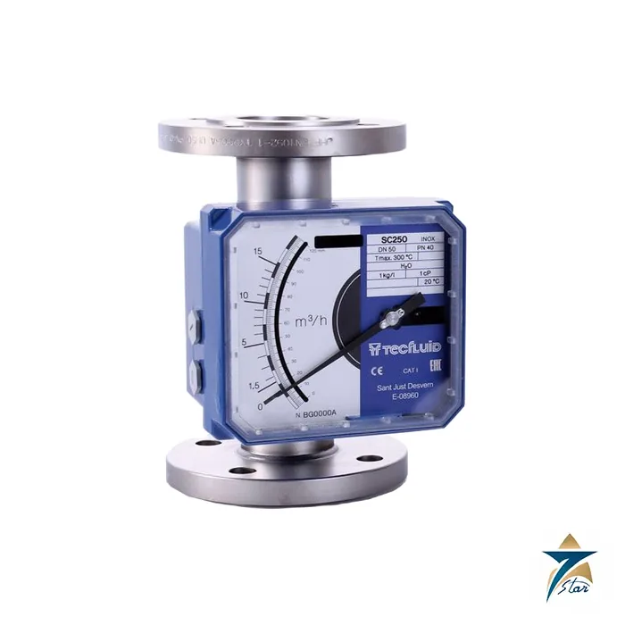 Tecfluid SC250 Metal Tube Variable Area Flowmeter Tecfluid SC250 Metal Tube Variable Area Flowmeter Supplied by Seven Star LLC