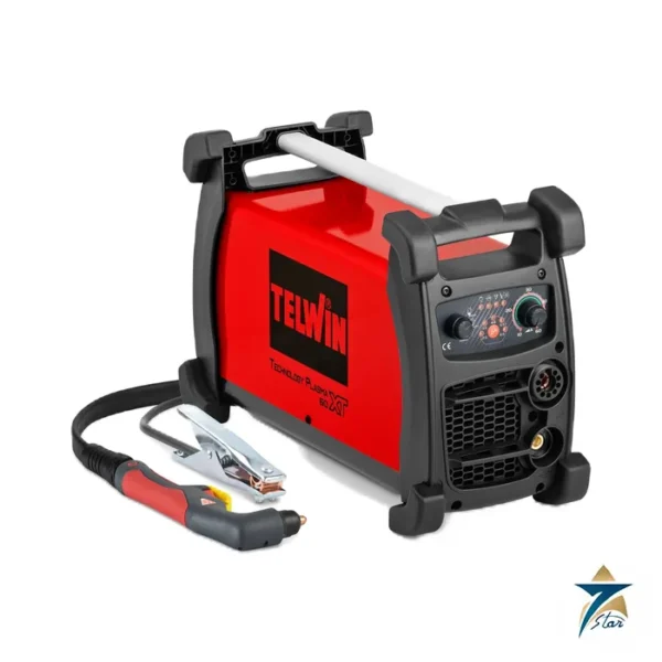 Telwin Technology Plasma 60 XT plasma cutter with PH torch and earth clamp