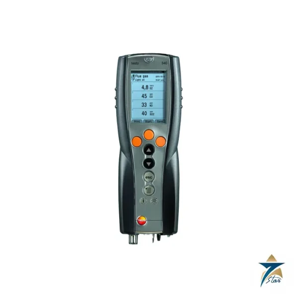 testo 340 Industrial Flue Gas Analyzer Supplied by Seven Star LLC