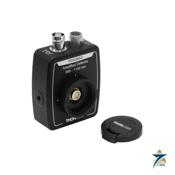 Thorlabs PDA36A2 Si Switchable Gain Amplified Detector, 350-1100 nm Supplied by Seven Star LLC
