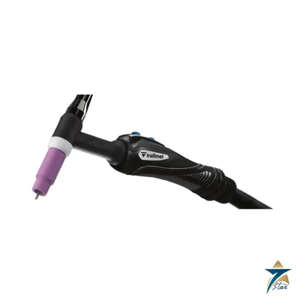 Trafimet EXPERTIG 26 gas-cooled TIG torch head and handle