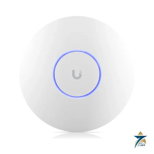 Ubiquiti U6-Enterprise UniFi Wi-Fi 6E access point, front view