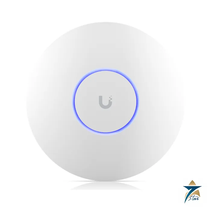 Ubiquiti U6-LR UniFi 6 Long-Range Wi-Fi 6 access point, front view