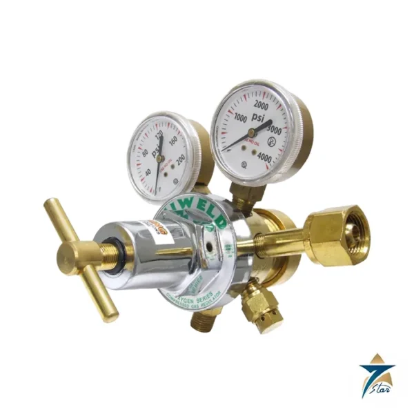 Uniweld RHT80 two-stage oxygen regulator