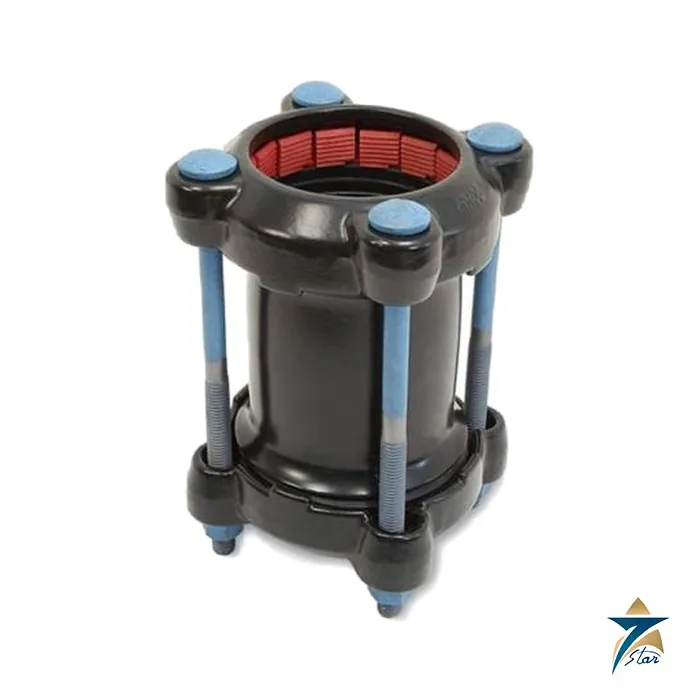 vj-AquaGrip Viking Johnson AquaGrip restrained coupling for PE pipe