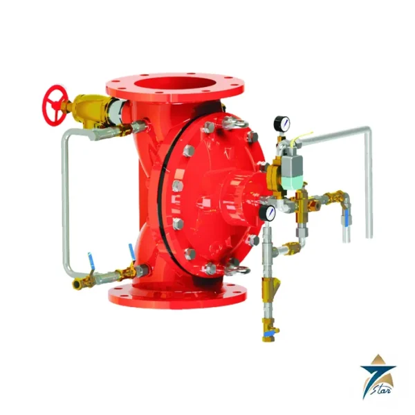 Weflo Fig. 9266 deluge valve with trim