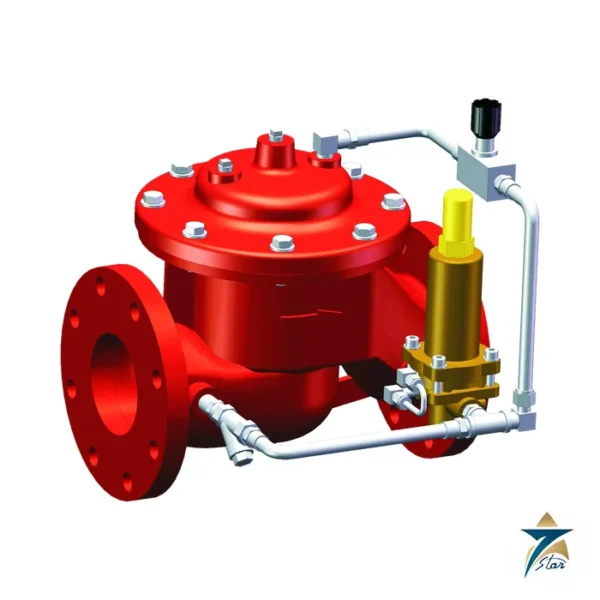 Weflo Fig. F1318 pilot-operated pressure reducing valve