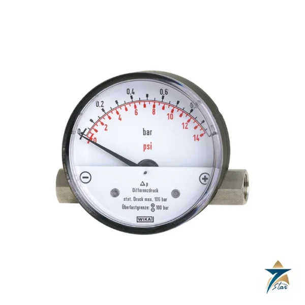 WIKA 700.01 Magnetic Piston Differential Pressure Gauge Supplied by Seven Star LLC