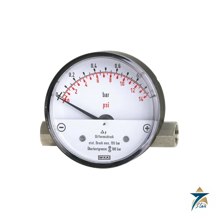 WIKA 700.01 Magnetic Piston Differential Pressure Gauge WIKA 700.01 Magnetic Piston Differential Pressure Gauge Supplied by Seven Star LLC