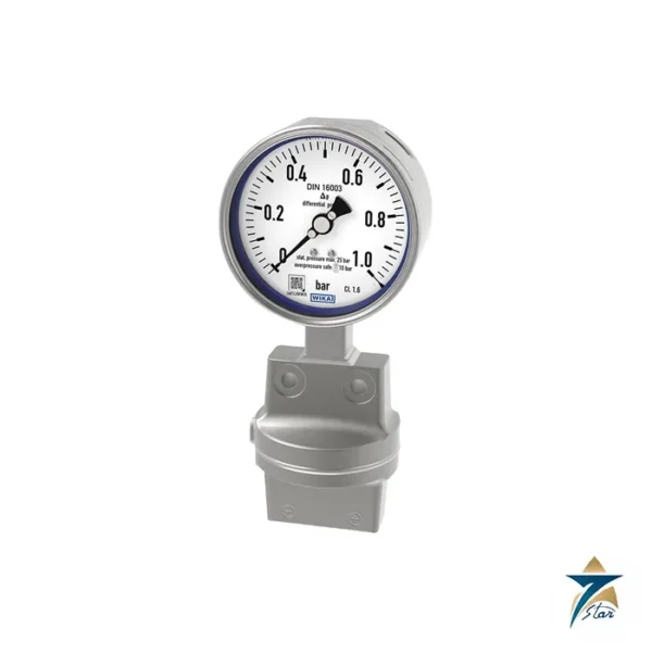 WIKA 732.51 Stainless Steel Differential Pressure Gauge Supplied by Seven Star LLC