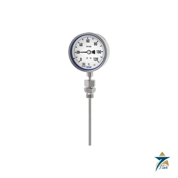 WIKA Model 55 Stainless Steel Bimetal Thermometer, EN 13190 Supplied by Seven Star LLC