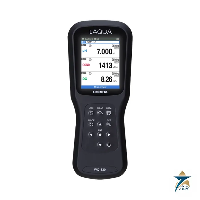 Horiba LAQUA WQ-330 three-channel handheld water quality meter