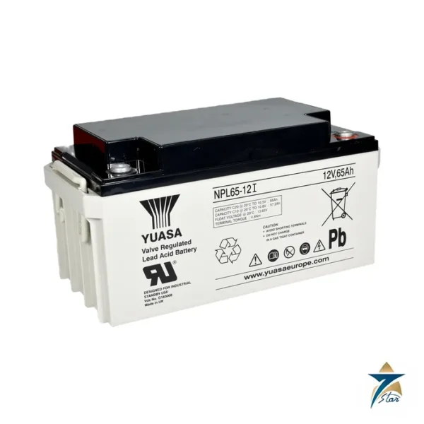 Yuasa NPL65-12I 12V 65Ah AGM VRLA battery
