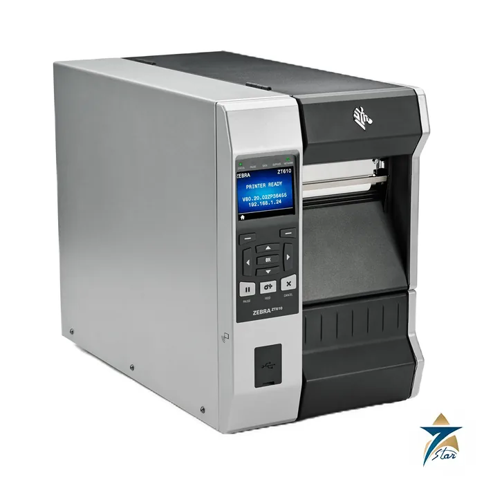 Zebra ZT610 high-performance industrial label printer
