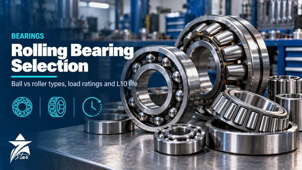 Rolling Bearing Selection: Types, Ratings and L10 Life - Seven Star LLC