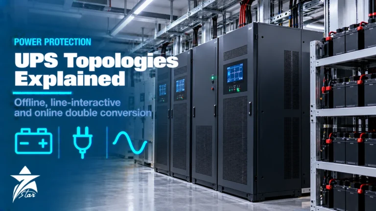 UPS Topologies: Offline to Double Conversion - Seven Star LLC