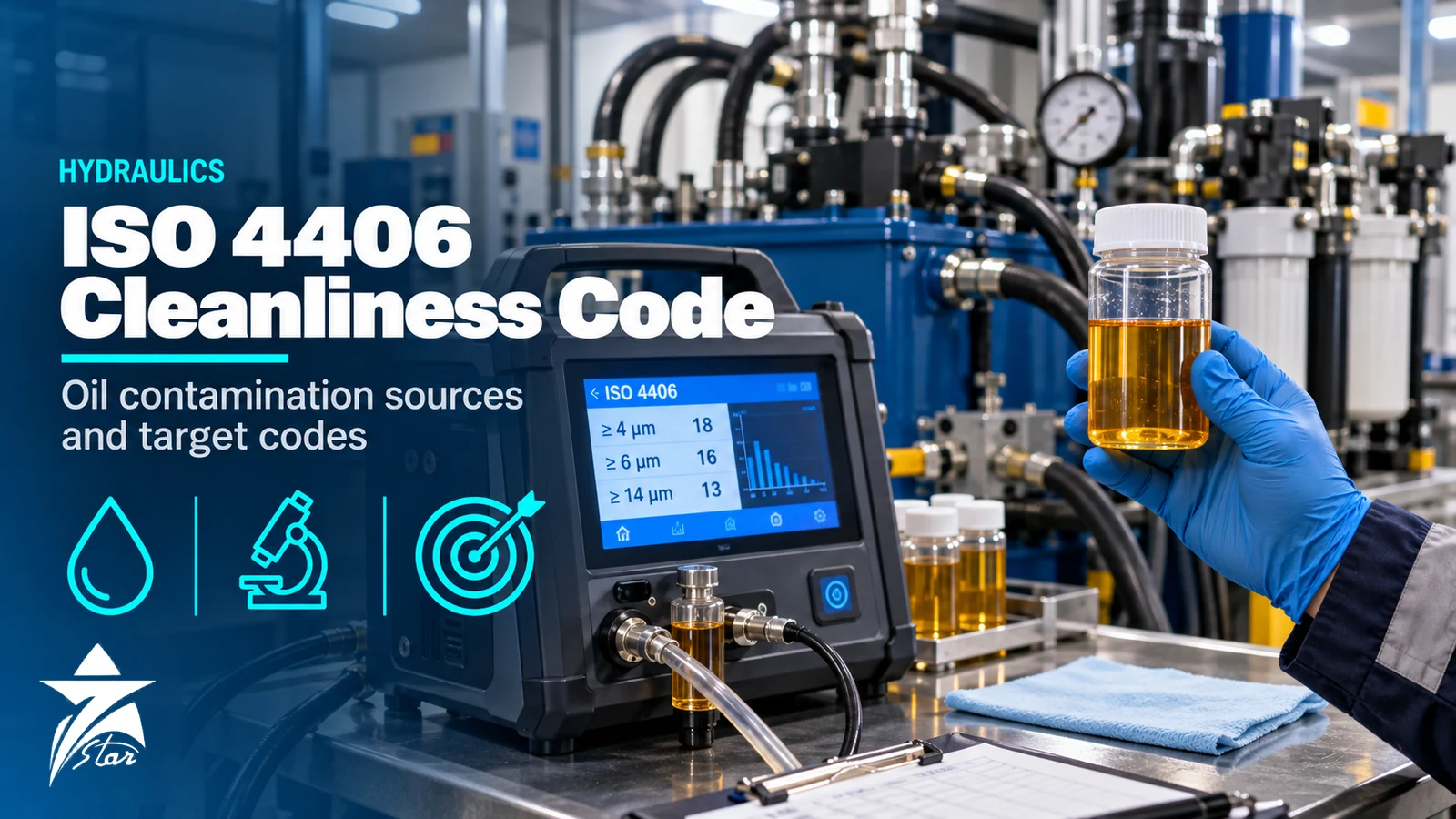 ISO 4406 Cleanliness Codes: Reading and Controlling - Seven Star LLC